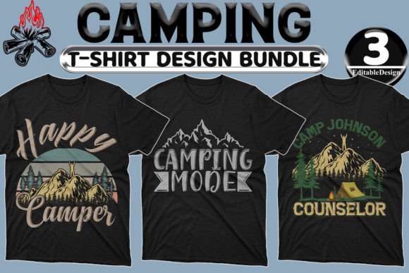 Download Best Camping Print Templates Bundle-3 - Premium Bundle